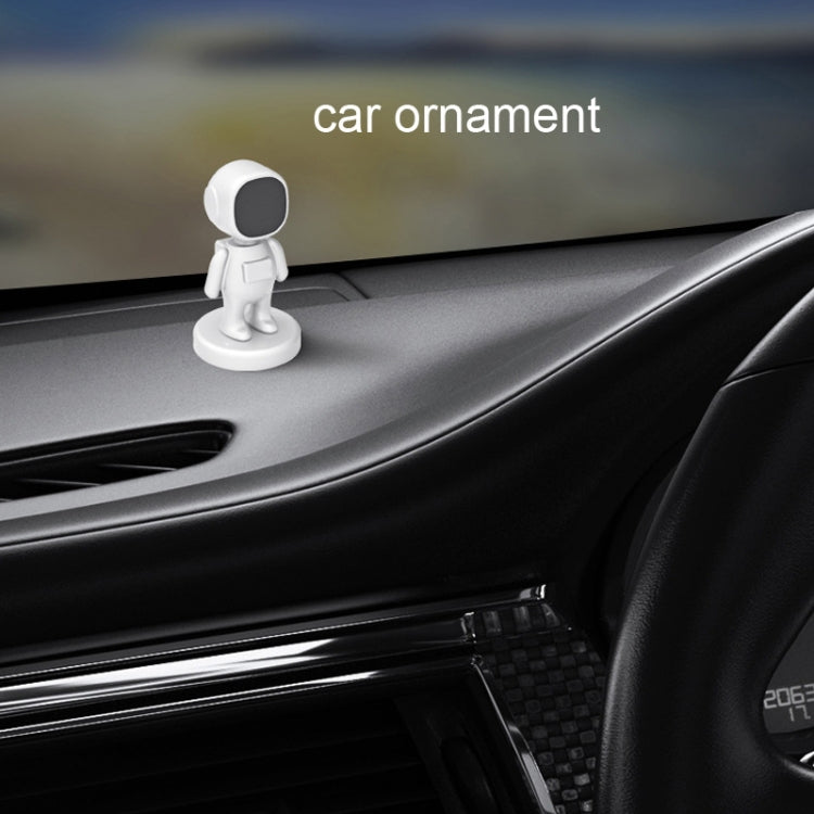 TOPFREE Astronaut Car Bracket Magnetic Adhesive Paste Navigation Car Phone Bracket(Black) - Car Holders by PMC TechLife | Online Shopping South Africa | PMC TechLife