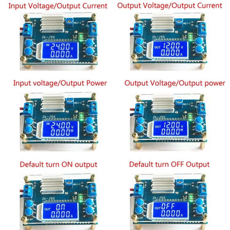 Adjustable Constant Voltage Constant Current Liquid Crystal LCD Multi-Display(PCB) - Other Accessories by PMC TechLife | Online Shopping South Africa | PMC TechLife