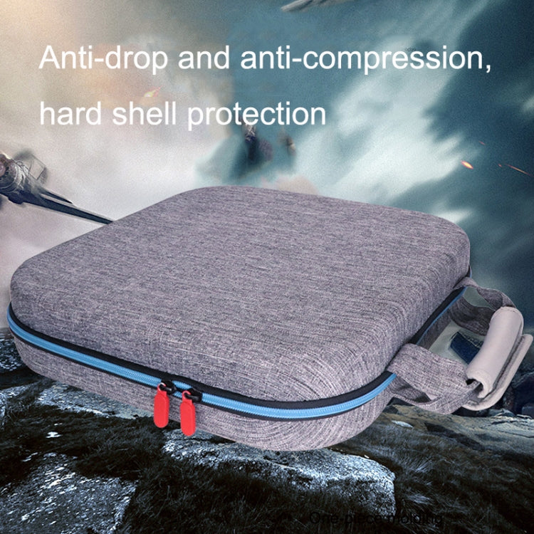 GH1865 EVA Hard Shell Fitness Ring Game Console Storage Bag For Nintendo Switch(Black) - Bags by PMC TechLife | Online Shopping South Africa | PMC TechLife