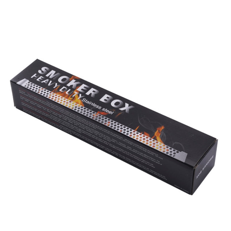 12 Inch Stainless Steel 304 Smoked Tube BBQ Box Outdoor Cold Smoke Box,Style: Tube + Brush + Hook - Cooking Tools by PMC TechLife | Online Shopping South Africa | PMC TechLife | Buy Now Pay Later Mobicred