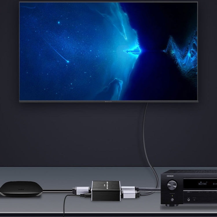 HDMI TO HDMI+AUDIO Audio Separator(Black) - Splitter by PMC TechLife | Online Shopping South Africa | PMC TechLife