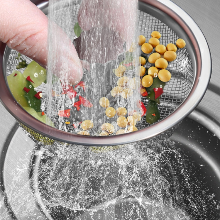 Anti-clogging Stainless Steel Filter For Kitchen Sink Sewer, Random Handle Style Delivery(Dense Net) - Filters by PMC TechLife | Online Shopping South Africa | PMC TechLife | Buy Now Pay Later Mobicred