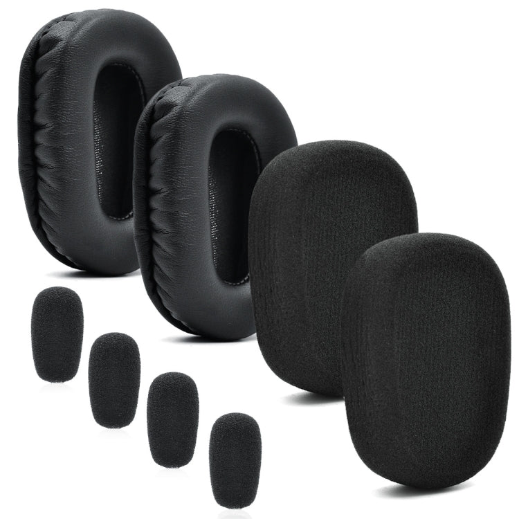 2 PCS Velvet Earmuffs For VXI BlueParrott B450-XT B450XT - Earmuff & Pad by PMC TechLife | Online Shopping South Africa | PMC TechLife
