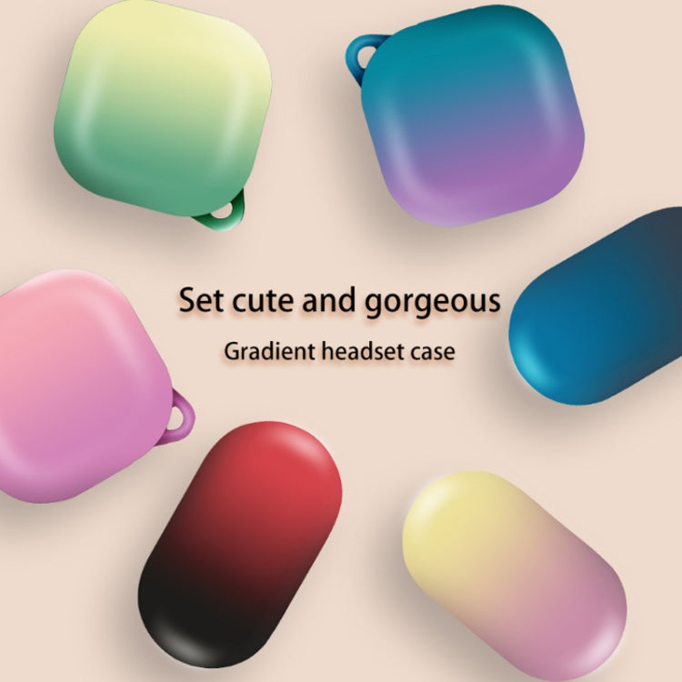 Gradient Headphone Cover For Samsung Buds Pro/Buds Live/Buds 2(Yellow Pink) - Samsung Earphone Case by PMC TechLife | Online Shopping South Africa | PMC TechLife