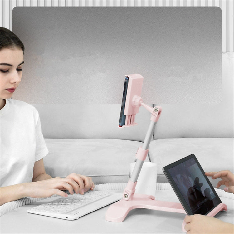 Mobile Phone Stand Bed Desktop Lap Tablet Stand Bedside Support Stand(White) - free shipping - PMC TechLife - Order now!