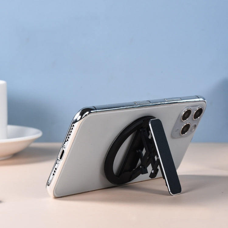 MagSafe Aluminum Alloy Magnetic Phone Holder(Silver) - Desktop Holder by PMC TechLife | Online Shopping South Africa | PMC TechLife