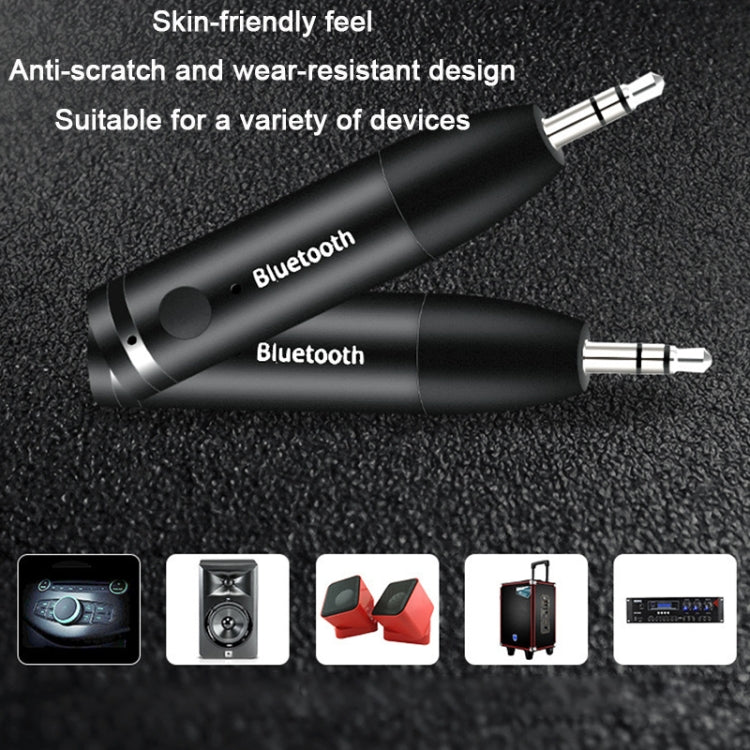 011 Bluetooth 5.0 AUX Audio Receiver 3.5mm Car Stereo Audio Adapter - Audio Receiver Transmitter by PMC TechLife | Online Shopping South Africa | PMC TechLife