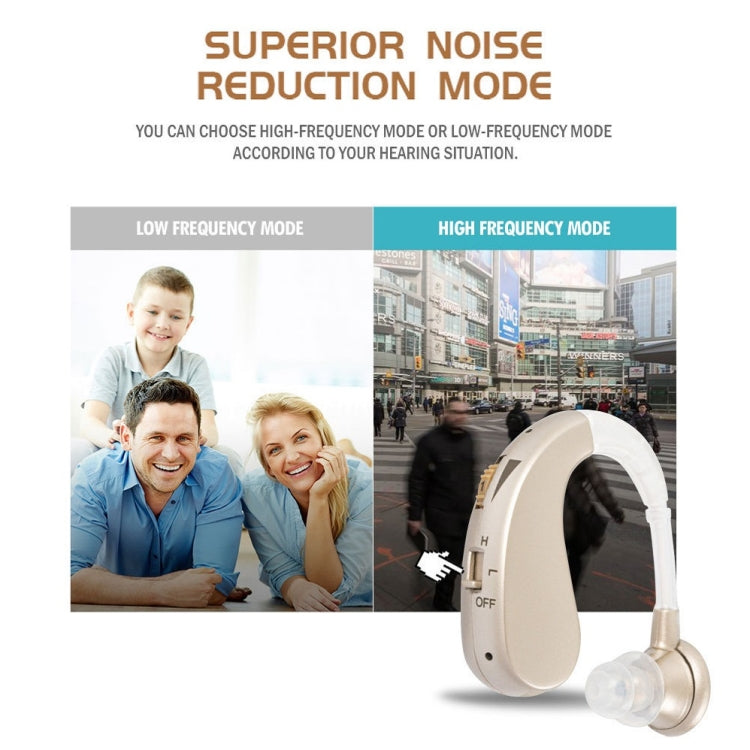 Hearing Aid Audiphones Sound Amplifier EU Plug(Blue) - Hearing Aids by PMC TechLife | Online Shopping South Africa | PMC TechLife