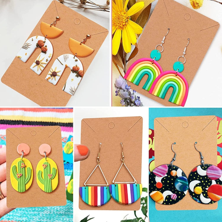 106-1 116 In 1 Clay Cutter Set DIY Clay Earring Mould Clay Earrings Making Tools(Dark Green) - free shipping - PMC TechLife - Order now!