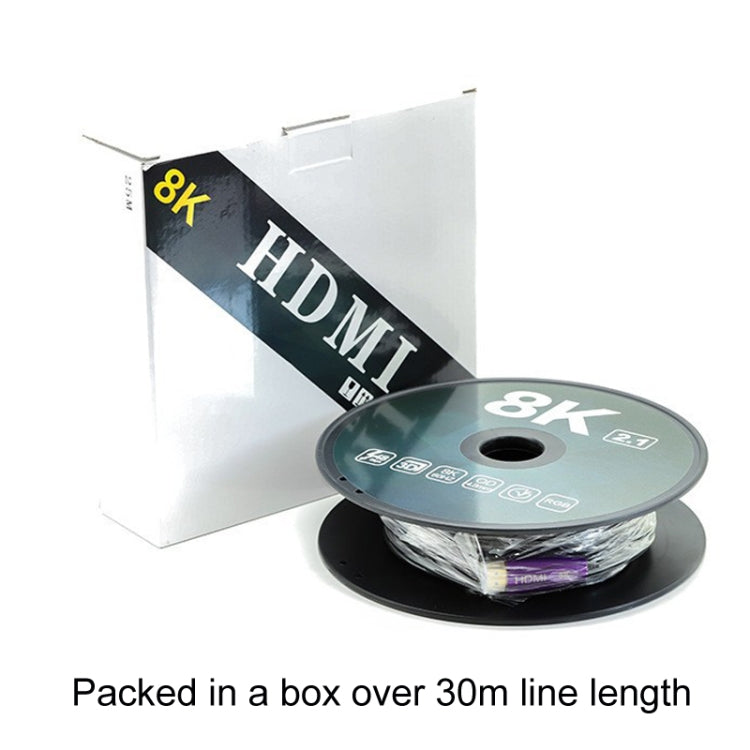 HDMI 2.1 8K 60HZ HD Active Optical Cable Computer Screen Conversion Line, Cable Length: 30m - free shipping - PMC TechLife - Order now!