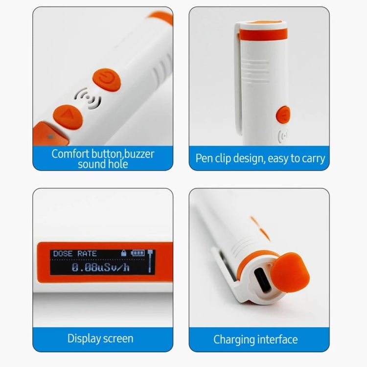 Pen Type Nuclear Radiation Detector Geiger Counter Sound Light Alarm - Radiation Detector by PMC TechLife | Online Shopping South Africa | PMC TechLife | Buy Now Pay Later Mobicred
