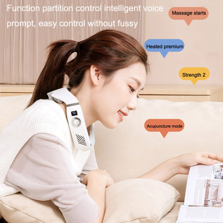 CW1 Household Electric Intelligent Pulse Peck Protector Peck Massager(White) - Massage & Relaxation by PMC TechLife | Online Shopping South Africa | PMC TechLife