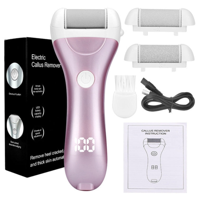 Electric Foot Grinder Digital Display USB Pedicure Peeling(Gold) - free shipping - PMC TechLife - Order now!