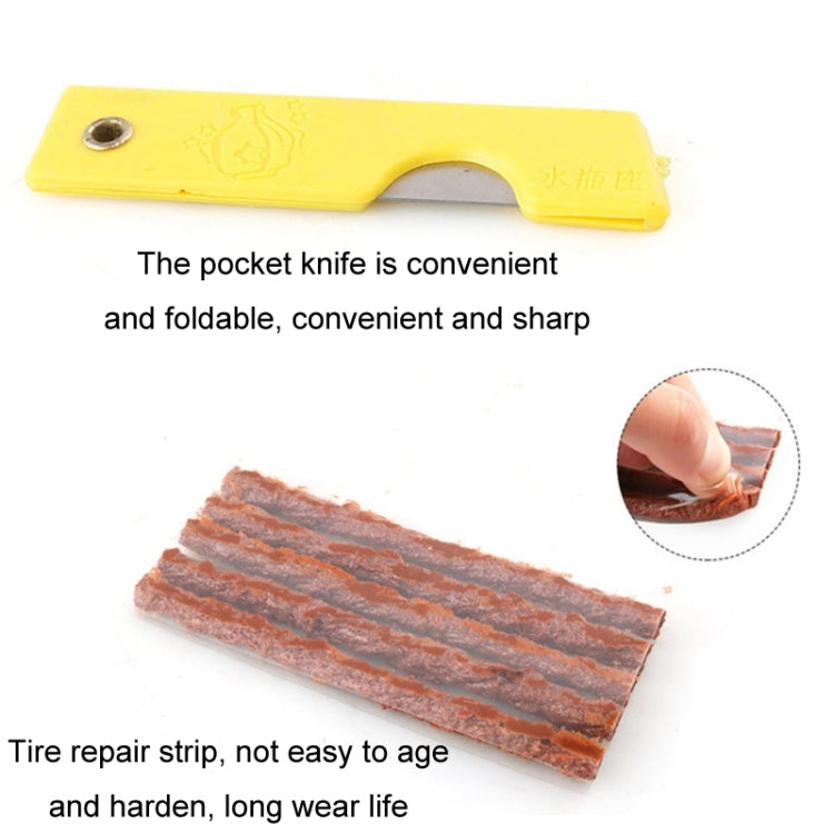 11pcs/set Car Vacuum Tire Repair Tools Tire Repair Needle Rubber Strip Tool Set - free shipping - PMC TechLife - Order now!