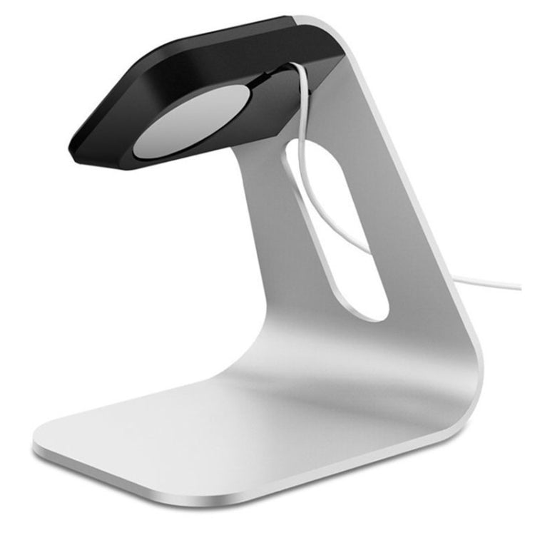 Z65 For Apple Watch Charging Stand Aluminum Alloy Desktop Display Stand(Silver) - Charger / Holder by PMC TechLife | Online Shopping South Africa | PMC TechLife | Buy Now Pay Later Mobicred