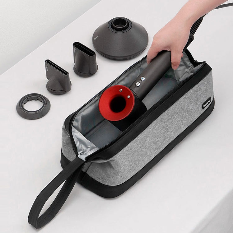 Baona BN-DS005 for Dyson Hair Dryer Curling Iron Accessories Organizer Bag, Color: Black Handle - free shipping - PMC TechLife - Order now!