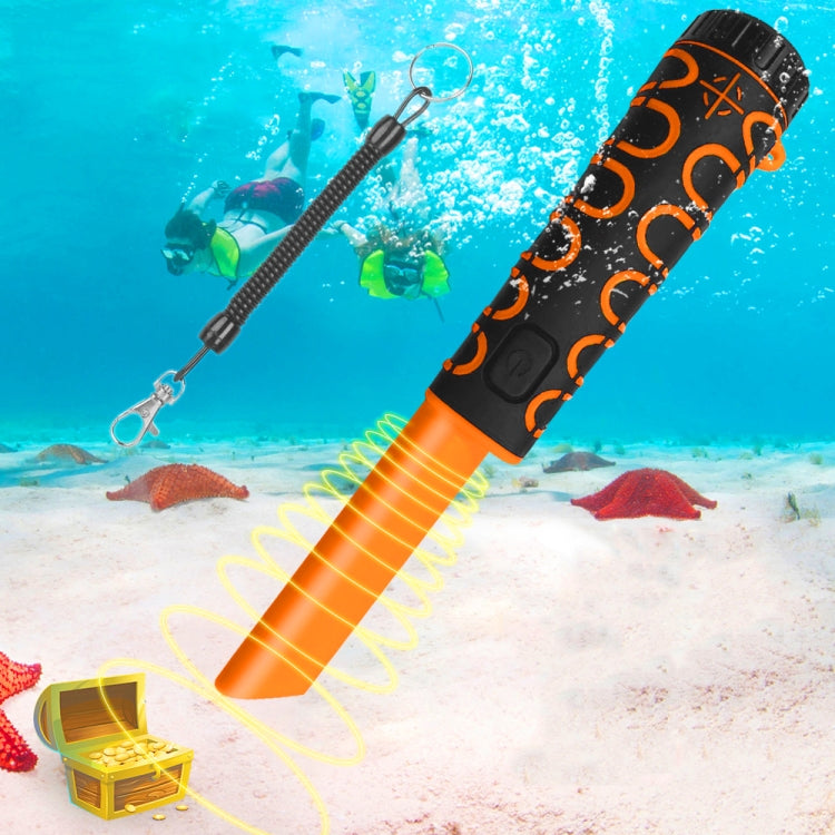 Goint IP68 Waterproof Convenience Metal Scanner High Sensitivity Underwater Metal Detector(Orange) - free shipping - PMC TechLife - Order now!