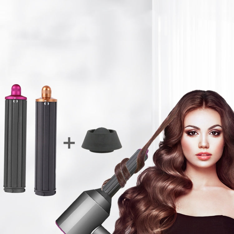 For Dyson Airwrap Hair Dryer HS01 / HS05 / HD08 18.6 x 4cm Upgraded Long Curling Barrels Nozzle With Short Adapter Rose Red - free shipping - PMC TechLife - Order now!