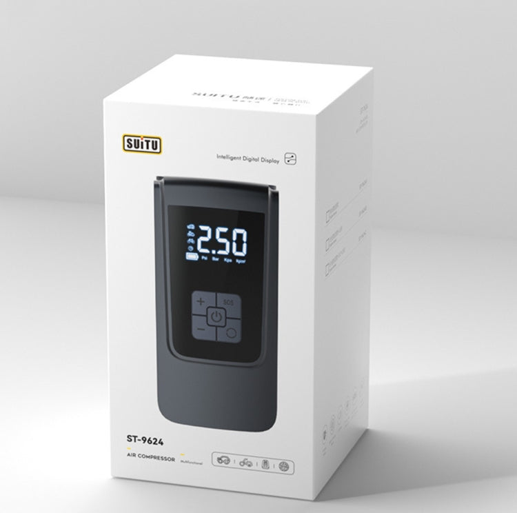 SUITU ST-9624B Wireless+USB 150psi Air Pump Intelligent Digital Display Car Bicycle Ball Electric Pump Cylinder - Inflatable Pump by SUITU | Online Shopping South Africa | PMC TechLife | Buy Now Pay Later Mobicred