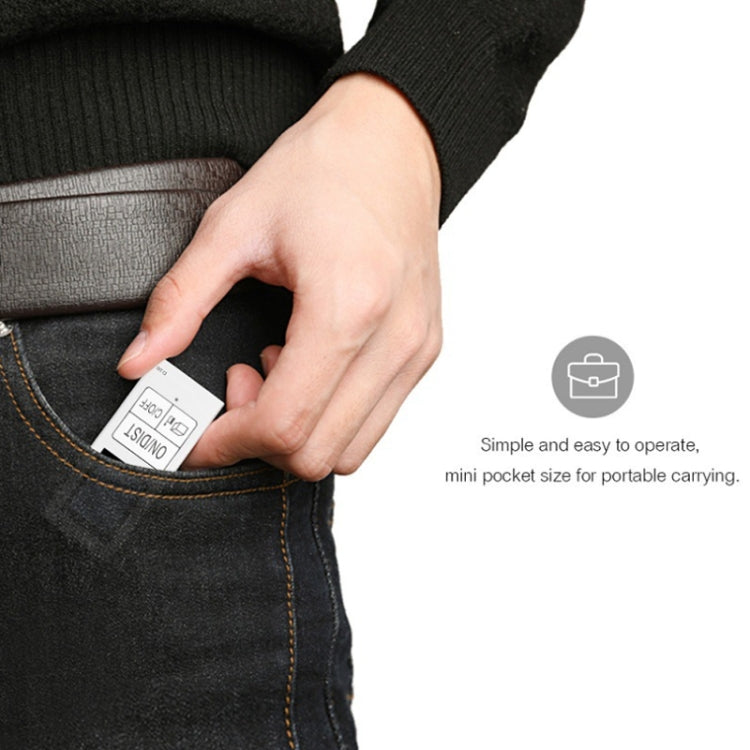 30m Mini Handheld Rechargeable Infrared Electronic Range Finder(White) - free shipping - PMC TechLife - Order now!