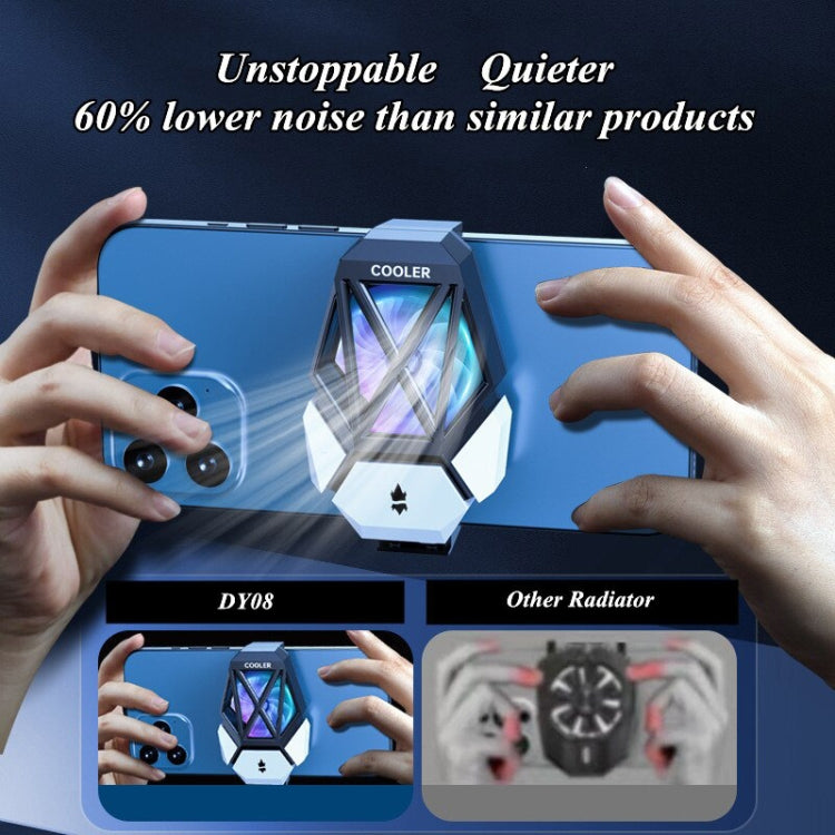 Mobile Phone Universal Radiator With Two Speed Ultra Long Battery Life Plug Model Black - Cooling Fan Radiator by PMC TechLife | Online Shopping South Africa | PMC TechLife