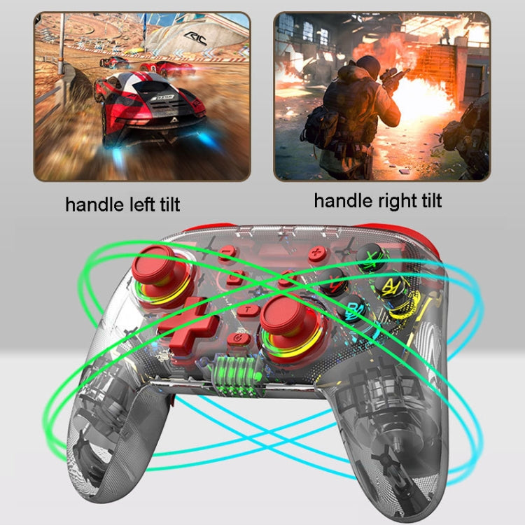 For PS3 / PS4 Dual Vibration Wireless Gamepad With RGB Lights(Blue) - Gamepads by PMC TechLife | Online Shopping South Africa | PMC TechLife