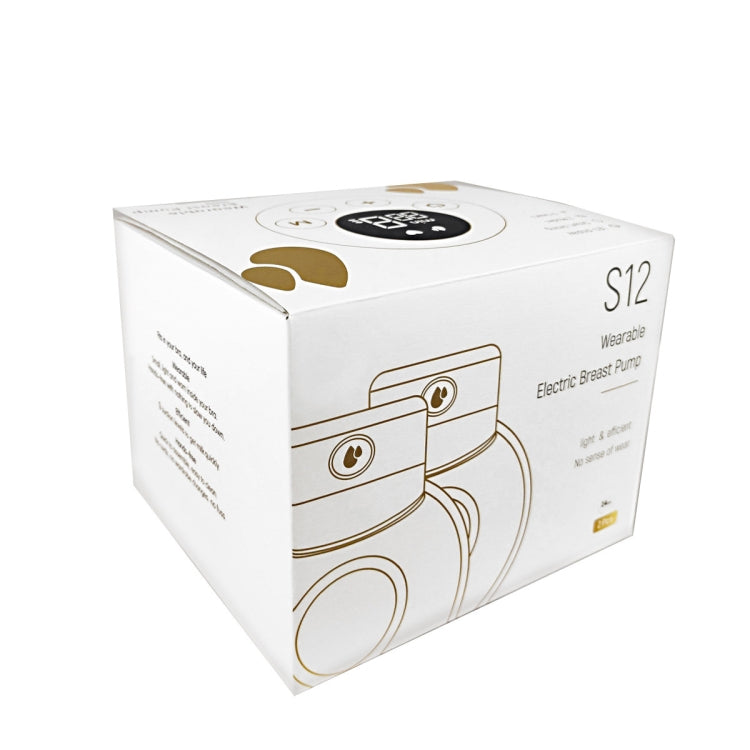 S12 Double Electric Wearable Breast Pump With 2 Modes & 9 Levels Suction Adjustable - Pregnancy & Maternity by PMC TechLife | Online Shopping South Africa | PMC TechLife | Buy Now Pay Later Mobicred