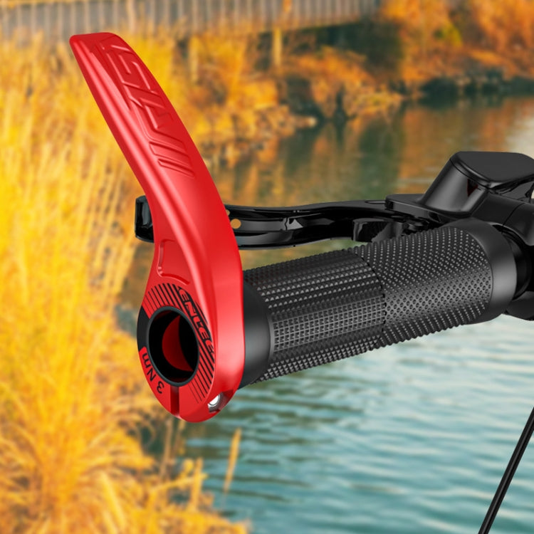 ENLEE E-45616 1pair Bicycle Handlebar Covers Cow Sheeps Horn Grips Joystick Sleeve Accessories(Red) - Bicycle Grips by ENLEE | Online Shopping South Africa | PMC TechLife | Buy Now Pay Later Mobicred