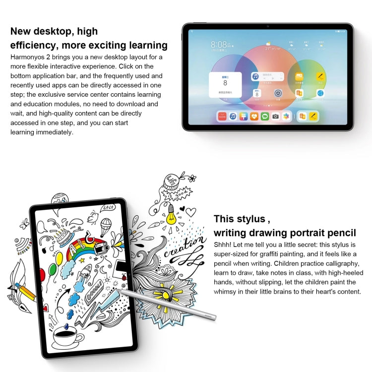 Huawei MatePad 10.4 BAH4-W19 WiFi, 10.4 inch, 6GB+64GB, HarmonyOS 2 Qualcomm Snapdragon 778G 4G Octa Core up to 2.42GHz, Support Dual WiFi, OTG, Not Support Google Play (Grey) - free shipping - PMC TechLife - Order now!