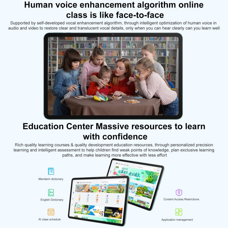 Honor Pad 8 HEY-W09 WiFi, 12 inch, 6GB+128GB, Magic UI 6.1 (Android S) Qualcomm Snapdragon 680 Octa Core, 8 Speakers, Not Support Google(Mint Green) - free shipping - PMC TechLife - Order now!