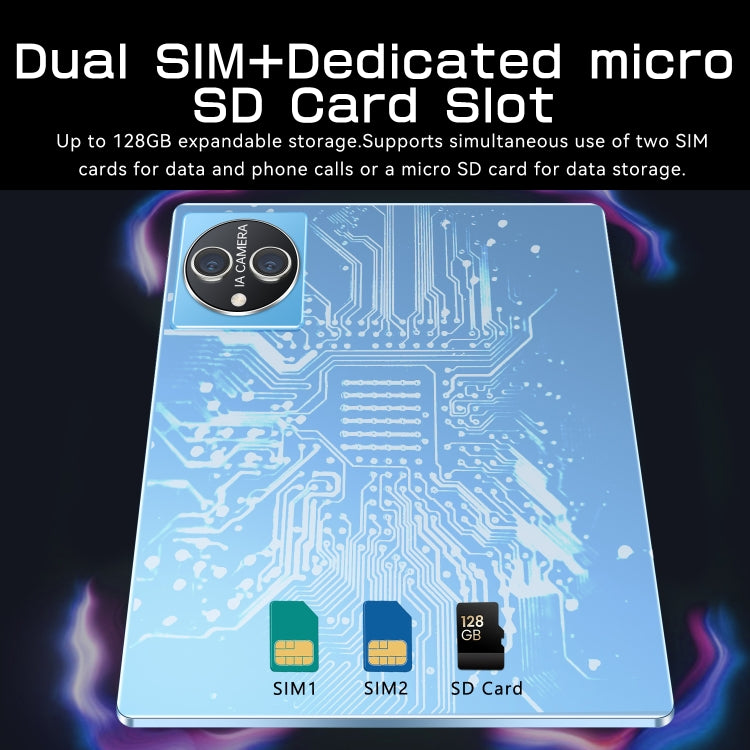 X15 4G LTE Tablet PC, 10.1 inch, 4GB+64GB, Android 8.1 MTK6755 Octa-core 2.0GHz, Support Dual SIM / WiFi / Bluetooth / GPS (Blue) - free shipping - PMC TechLife - Order now!