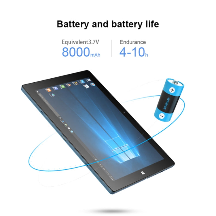 PiPO W10 2 in 1 Tablet PC, 10.1 inch, 6GB+64GB, Windows 10 System, Intel Gemini Lake N4120 Quad Core up to 2.6GHz, without Keyboard & Stylus Pen, Support Dual Band WiFi & Bluetooth & TF Card & HDMI, US Plug - free shipping - PMC TechLife - Order now!