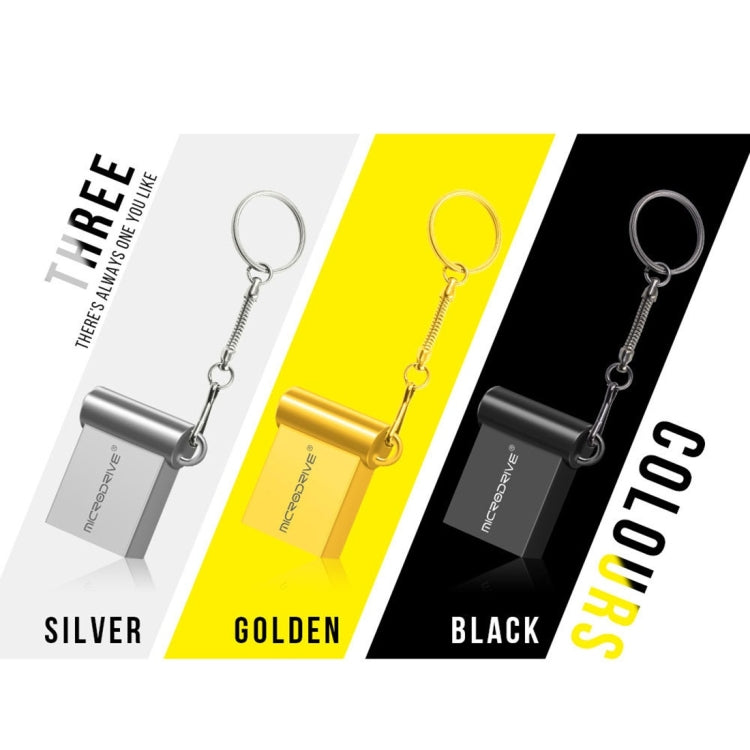 MicroDrive 64GB USB 2.0 Metal Mini USB Flash Drives U Disk (Black) - free shipping - PMC TechLife - Order now!