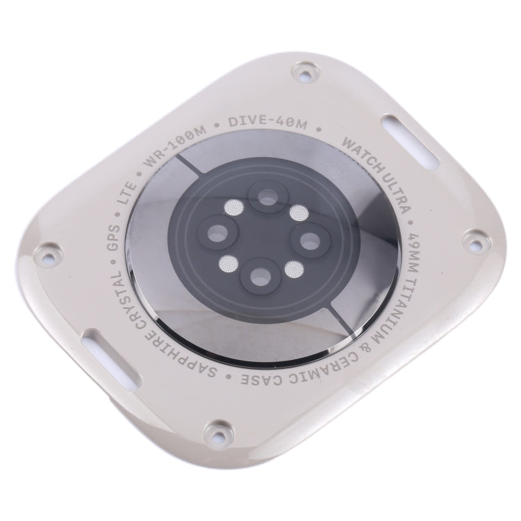 For Apple Watch Series Ultra 1/ 2 49mm Original Rear Housing Glass Cover(Silver) - free shipping - PMC TechLife - Order now!