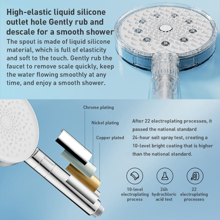 Original Xiaomi Mijia Bath Pressurized Handheld Shower Spray Lotus Head - Shower Head by Xiaomi | Online Shopping South Africa | PMC TechLife | Buy Now Pay Later Mobicred