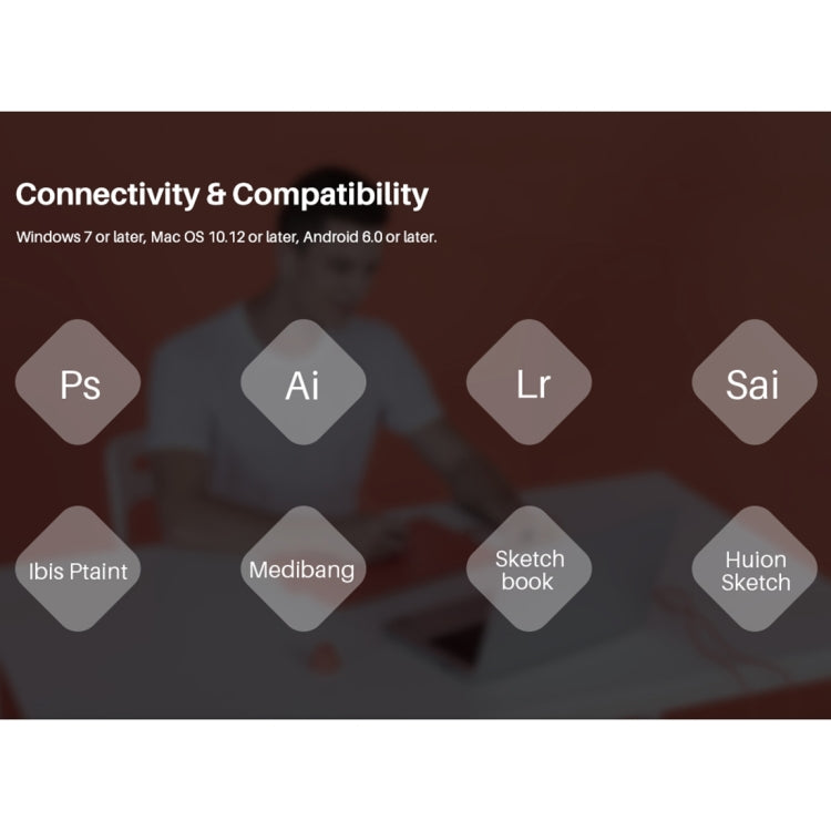 HUION HS611 5080 LPI Touch Strip Art Drawing Tablet for Fun, with Battery-free Pen & Pen Holder (Grey) - free shipping - PMC TechLife - Order now!