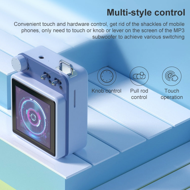 mahdi M188 8GB Bluetooth MP3 Music Video Player (Blue) - MP3 Player by PMC TechLife | Online Shopping South Africa | PMC TechLife | Buy Now Pay Later Mobicred