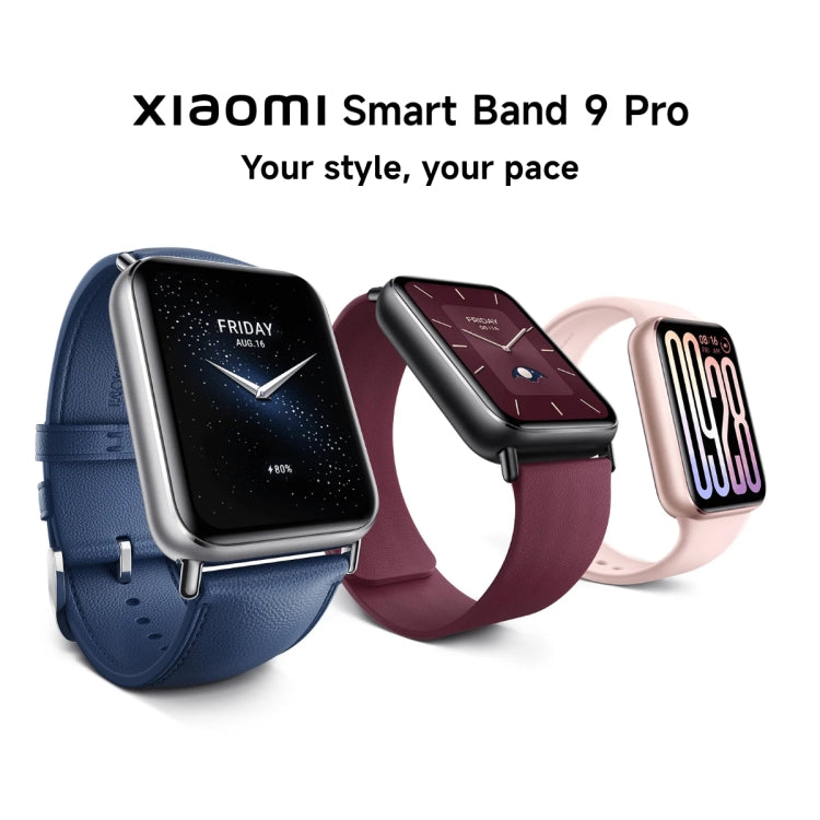 Original Xiaomi Smart Band 9 Pro 1.74 inch AMOLED Screen 5ATM Waterproof Smart Watch, Support Blood Oxygen / Heart Rate Monitor (Pink) - free shipping - PMC TechLife - Order now!
