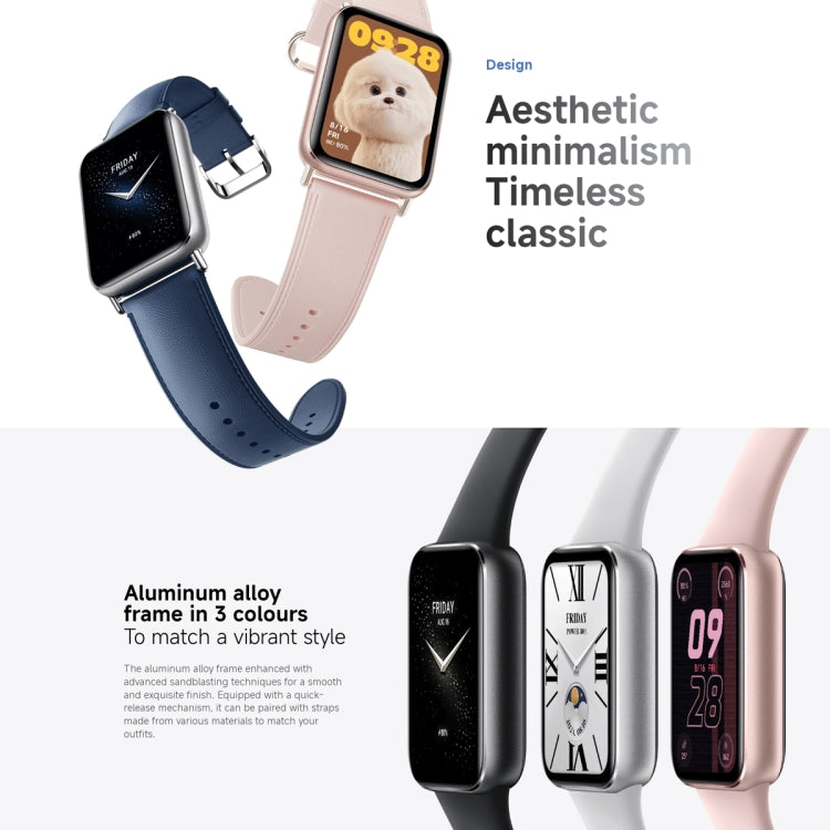 Original Xiaomi Smart Band 9 Pro 1.74 inch AMOLED Screen 5ATM Waterproof Smart Watch, Support Blood Oxygen / Heart Rate Monitor (Pink) - free shipping - PMC TechLife - Order now!