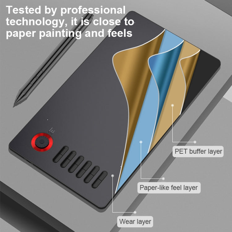 VEIKK A15PRO 10x6 inch 5080 LPI Type-C Interface Smart Touch Electronic Graphic Tablet (Blue) - free shipping - PMC Jewellery - Order now!