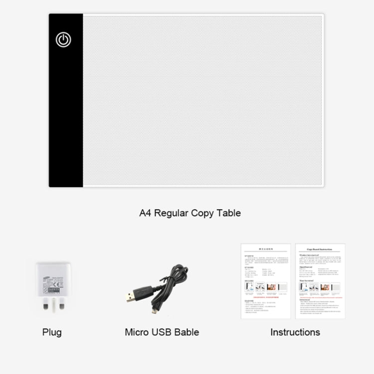 2.2W 5V LED Three Level of Brightness Dimmable A5 Acrylic USB Copy Boards Anime Sketch Drawing Sketchpad -  by PMC TechLife | Online Shopping South Africa | PMC TechLife | Buy Now Pay Later Mobicred