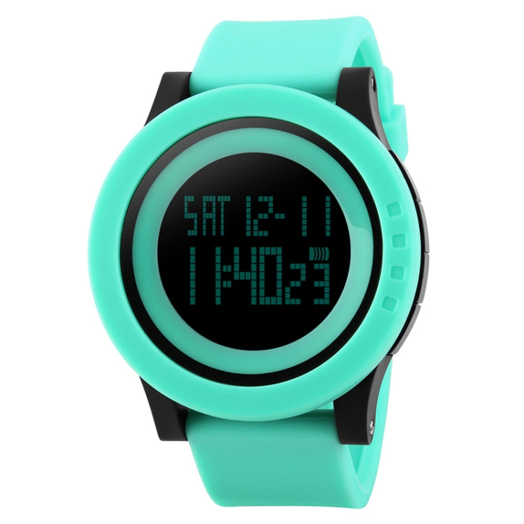 SKMEI 1142 Multifunctional Men Outdoor Sports Noctilucent Waterproof Silica Gel Digital Watch (Green) - free shipping - PMC TechLife - Order now!
