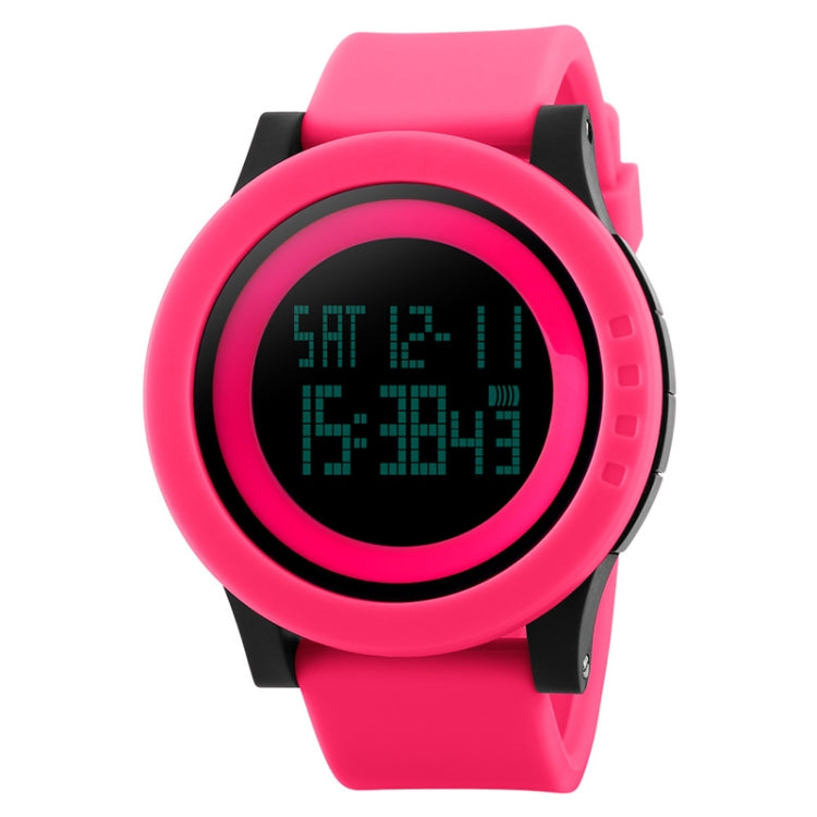 SKMEI 1142 Multifunctional Men Outdoor Sports Noctilucent Waterproof Silica Gel Digital Watch (Red) - free shipping - PMC TechLife - Order now!