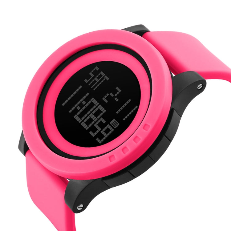 SKMEI 1142 Multifunctional Men Outdoor Sports Noctilucent Waterproof Silica Gel Digital Watch (Red) - free shipping - PMC TechLife - Order now!