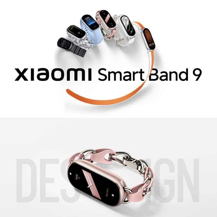 Original Xiaomi Smart Band 9 1.62 inch AMOLED Screen 5ATM Waterproof Smart Watch, Support Blood Oxygen / Heart Rate Monitor (Black) - free shipping - PMC TechLife - Order now!