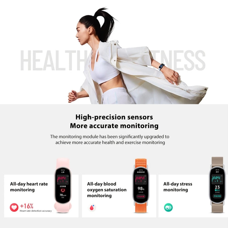 Original Xiaomi Smart Band 9 1.62 inch AMOLED Screen 5ATM Waterproof Smart Watch, Support Blood Oxygen / Heart Rate Monitor (Black) - free shipping - PMC TechLife - Order now!