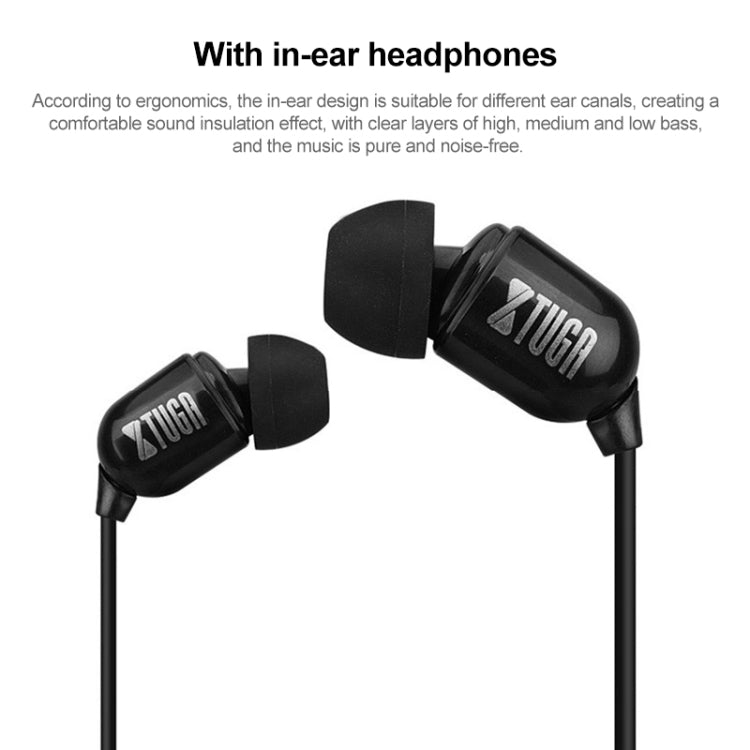 XTUGA IEM1200 Wireless Transmitter 5 Bodypack Stage Singer In-Ear Monitor System (UK Plug) - Microphone by XTUGA | Online Shopping South Africa | PMc TechLife | Buy Now Pay Later Mobicred