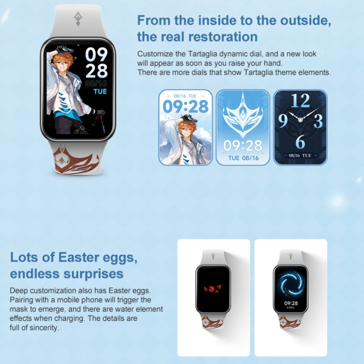 Original Xiaomi Mi Band 8 Pro Genshin Impact Version 1.74 inch AMOLED Full Color Screen 5ATM Waterproof Smart Watch, Support GPS / Heart Rate - free shipping - PMC TechLife - Order now!