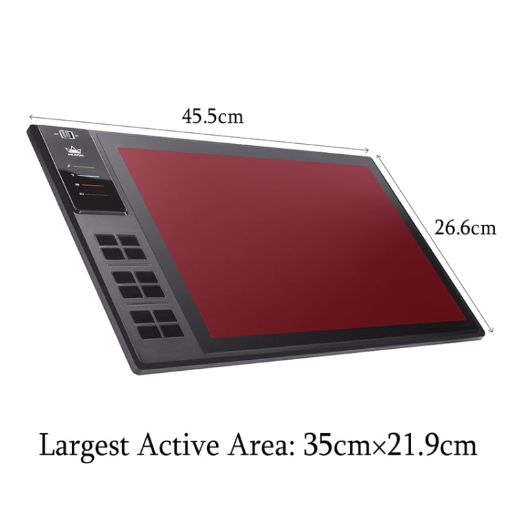 HUION Inspiroy Series WH1409(8192) 5080LPI Professional Art USB Graphics Drawing Tablet for Windows / Mac OS, with Digital Pen - free shipping - PMC TechLife - Order now!