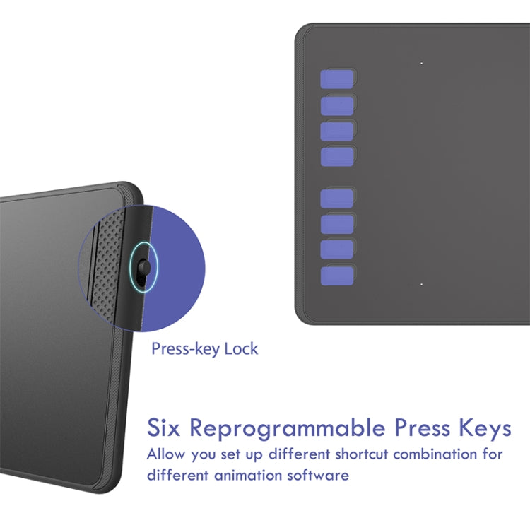 HUION Inspiroy Series H950P 5080LPI Professional Art USB Graphics Drawing Tablet for Windows / Mac OS, with Battery-free Pen - free shipping - PMC TechLife - Order now!